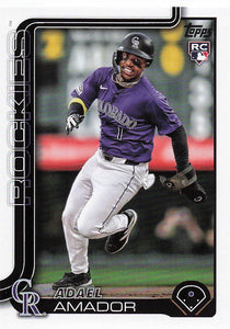 2025 Topps Series 1 Baseball Adael Amador #191 RC