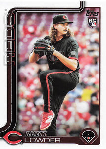 2025 Topps Series 1 Baseball Rhett Lowder #205 RC