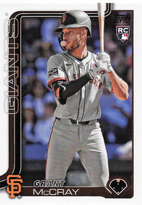 2025 Topps Series 1 Baseball Grant McCray #213 RC