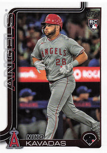 2025 Topps Series 1 Baseball Niko Kavadas #278 RC