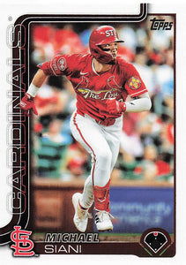 2025 Topps Series 1 Baseball Michael Siani #289