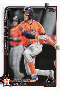 2025 Topps Series 1 Baseball Jeremy Peña #307