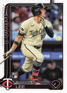 2025 Topps Series 1 Baseball Brooks Lee #317 RC