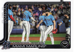 2025 Topps Series 1 Baseball Miami Marlins #340