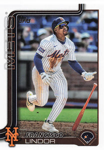 2025 Topps Series 1 Baseball Francisco Lindor #350