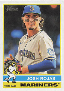 2025 Topps Heritage Baseball Josh Rojas #12