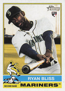 2025 Topps Heritage Baseball Ryan Bliss #16 RC