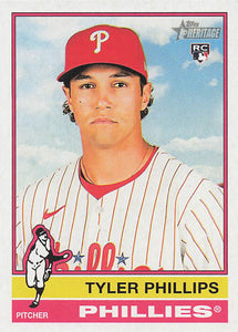 2025 Topps Heritage Baseball Tyler Phillips #17 RC