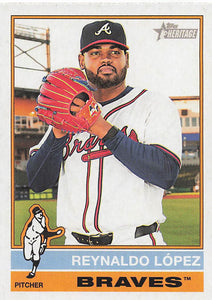 2025 Topps Heritage Baseball Reynaldo López #19