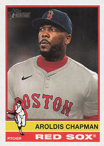 2025 Topps Heritage Baseball Aroldis Chapman #24