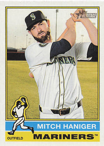 2025 Topps Heritage Baseball Mitch Haniger #28