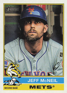 2025 Topps Heritage Baseball Jeff McNeil #31
