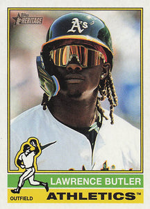 2025 Topps Heritage Baseball Lawrence Butler #36