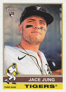 2025 Topps Heritage Baseball Jace Jung #71 RC