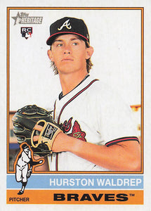 2025 Topps Heritage Baseball Hurston Waldrep #86 RC