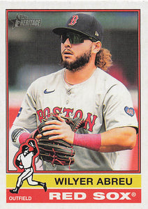 2025 Topps Heritage Baseball Wilyer Abreu #89