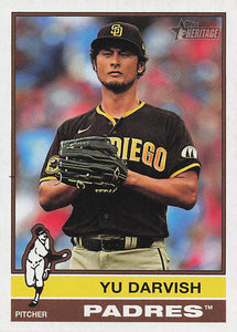2025 Topps Heritage Baseball Yu Darvish #93