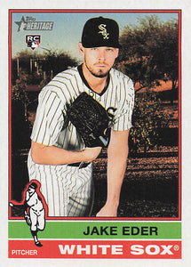 2025 Topps Heritage Baseball Jake Eder #95 RC