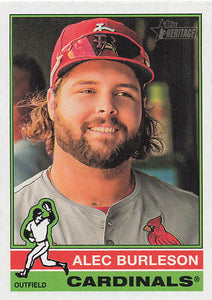 2025 Topps Heritage Baseball Alec Burleson #98