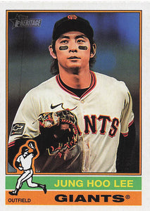 2025 Topps Heritage Baseball Jung Hoo Lee #112