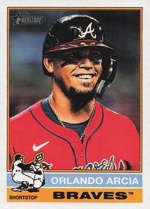 2025 Topps Heritage Baseball Orlando Arcia #117