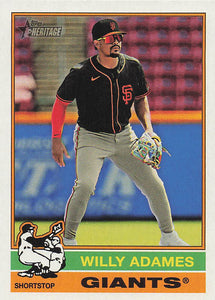 2025 Topps Heritage Baseball Willy Adames #122