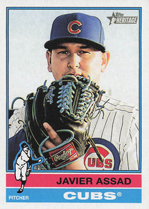 2025 Topps Heritage Baseball Javier Assad #123