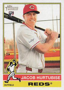 2025 Topps Heritage Baseball Jacob Hurtubise #124 RC