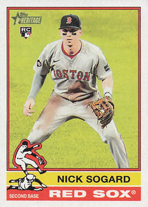2025 Topps Heritage Baseball Nick Sogard #133 RC