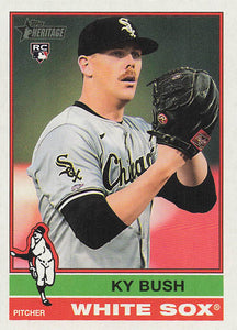 2025 Topps Heritage Baseball Ky Bush #154 RC