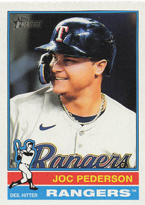 2025 Topps Heritage Baseball Joc Pederson #158