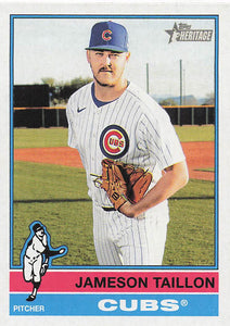 2025 Topps Heritage Baseball Jameson Taillon #159