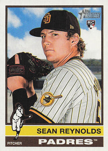 2025 Topps Heritage Baseball Sean Reynolds #160 RC