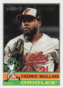 2025 Topps Heritage Baseball Cedric Mullins #166