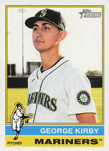 2025 Topps Heritage Baseball George Kirby #190