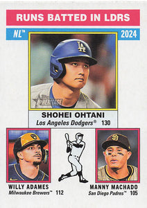 2025 Topps Heritage Baseball Manny Machado / Willy Adames / Shohei Ohtani #195