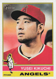 2025 Topps Heritage Baseball Yusei Kikuchi #209