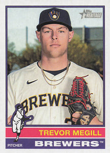 2025 Topps Heritage Baseball Trevor Megill #210