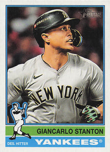 2025 Topps Heritage Baseball Giancarlo Stanton #212