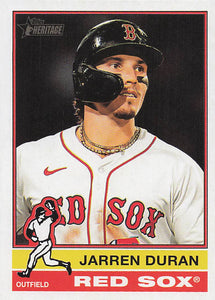2025 Topps Heritage Baseball Jarren Duran #220