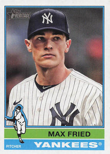 2025 Topps Heritage Baseball Max Fried #244