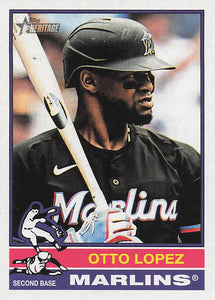 2025 Topps Heritage Baseball Otto Lopez #258