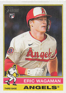 2025 Topps Heritage Baseball Eric Wagaman #260 RC