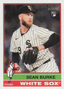 2025 Topps Heritage Baseball Sean Burke #262 RC