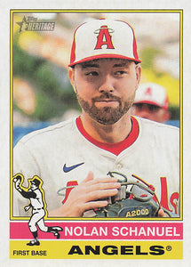 2025 Topps Heritage Baseball Nolan Schanuel #273