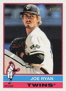 2025 Topps Heritage Baseball Joe Ryan #276