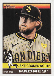 2025 Topps Heritage Baseball Jake Cronenworth #285