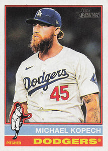 2025 Topps Heritage Baseball Michael Kopech #288