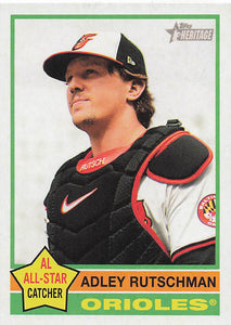 2025 Topps Heritage Baseball Adley Rutschman #294