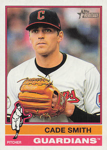 2025 Topps Heritage Baseball Cade Smith #307